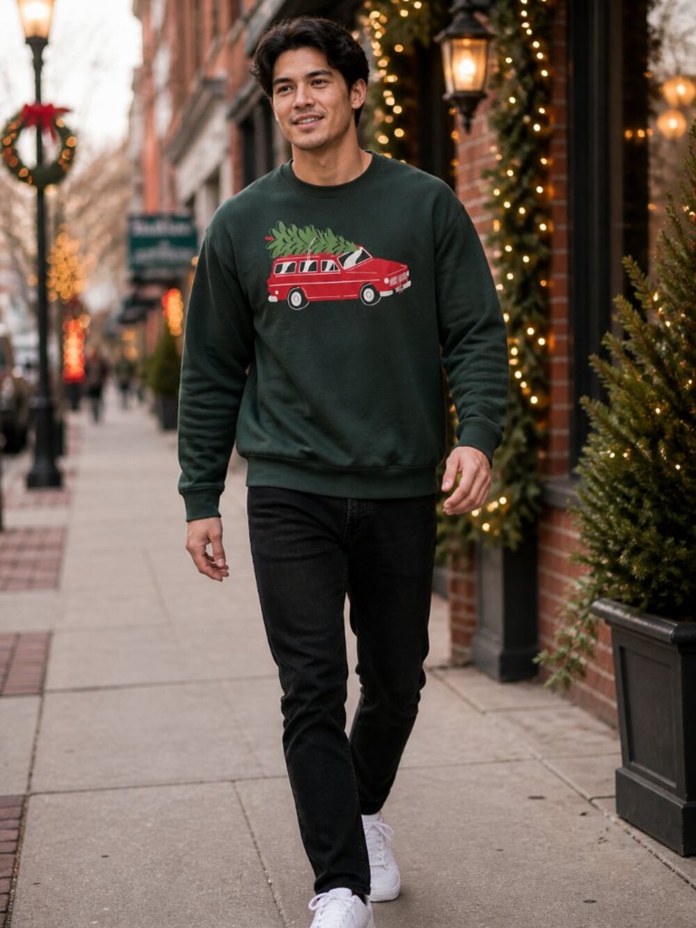 Old Navy Holiday Graphic Sweatshirt – Size XXL